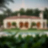 Luxurious villa surrounded by lush greenery in Al Barari