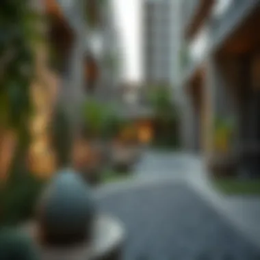 Sustainable Living Features in Al Mamsha Alef Sustainable living features integrated into the architecture of Al Mamsha Alef.