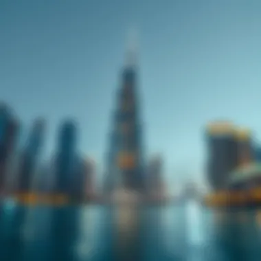 Al Zarooni Building in Dubai's Skyline Al Zarooni Building within Dubai's skyline