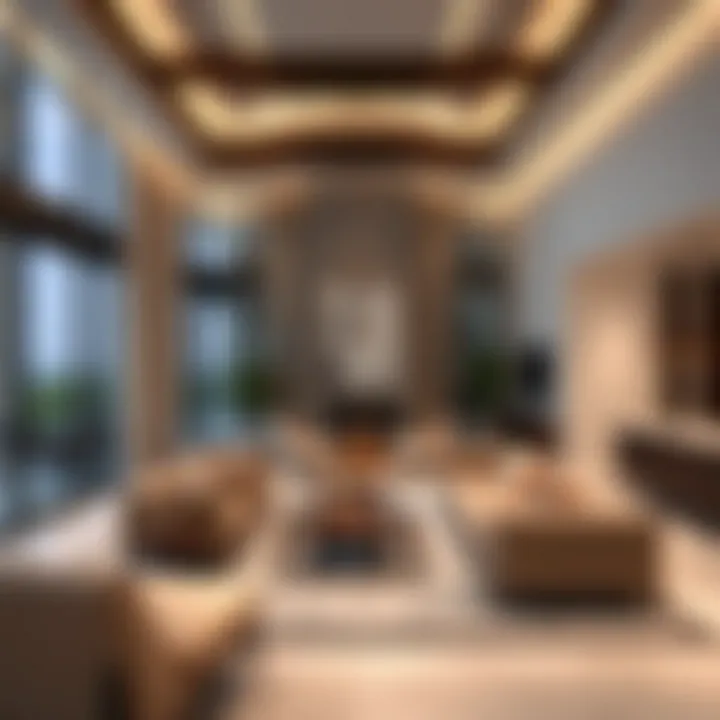 Sophisticated Interiors of Arenco Villas Elegant living space inside Arenco Villas