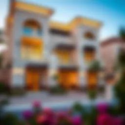 Luxurious exterior view of Arenco Villas