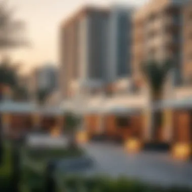 Community Amenities Around برج شهر ١ Community amenities surrounding برج شهر ١ illustrating vibrant lifestyle