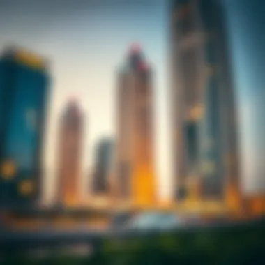 Investment opportunities represented visually in Business Bay