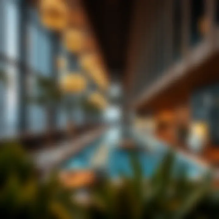 Luxurious amenities available in Business Bay residential towers