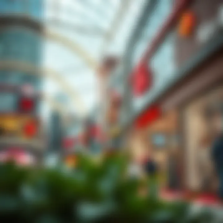 Diverse Retail Stores at Capital Mall A vibrant view of Capital Mall showcasing diverse retail stores