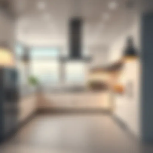 Modern Cloud Kitchen Setup Innovative cloud kitchen setup with modern equipment