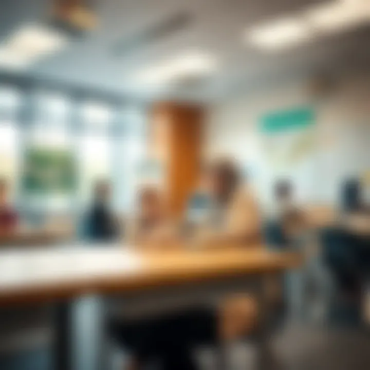 Classroom setting showcasing interactive learning at an IB school