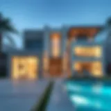 Architectural Brilliance of Contemporary Villas Stunning contemporary villa exterior showcasing modern architecture