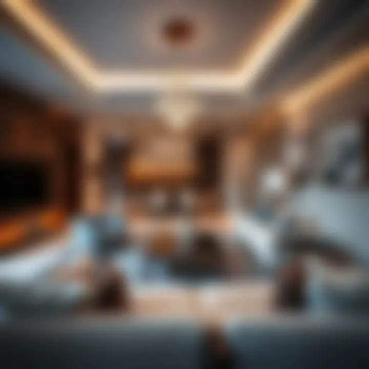 Luxurious living space within Cordoba Residence highlighting interior design