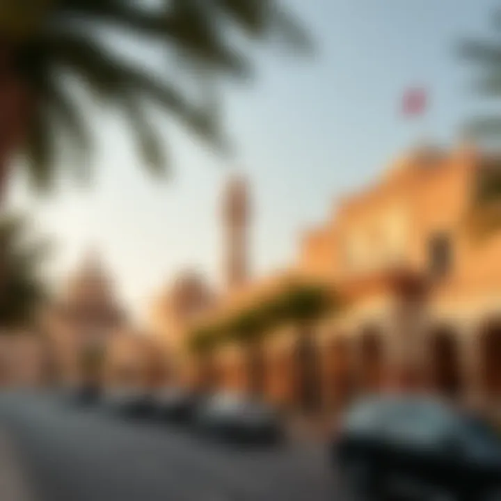 Cultural Landmarks of Fujairah and Dubai Cultural landmarks illustrating the contrast between Fujairah and Dubai