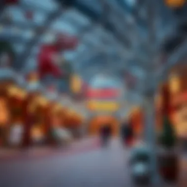 Seasonal Atmosphere at Dragon Mart Seasonal decorations enhancing the shopping atmosphere at Dragon Mart