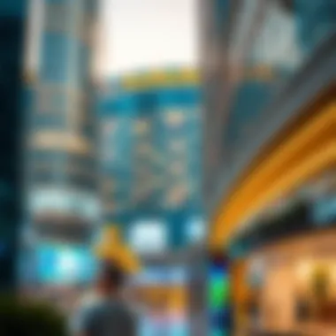 Shopping and entertainment in Dubai
