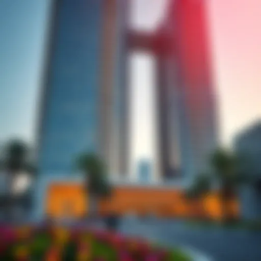 Emaar Building 2 - Architectural Brilliance Stunning exterior view of Emaar Building 2 showcasing modern architecture