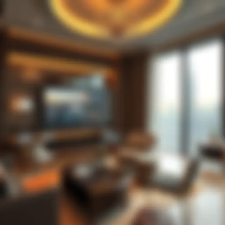 Emaar Building 2 - Luxurious Interiors Interior design of a luxury apartment in Emaar Building 2