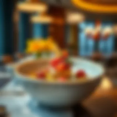 Culinary Artistry with Local Flavors Artfully presented dish showcasing local ingredients