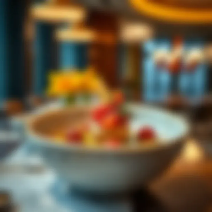 Culinary Artistry with Local Flavors Artfully presented dish showcasing local ingredients