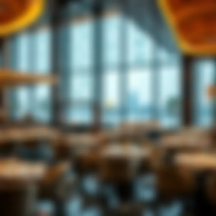 Cultural Elegance in Restaurant Design Luxurious restaurant interior reflecting cultural elegance