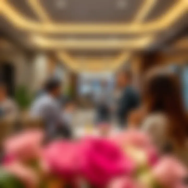 Professional Networking at Al Nahda Networking event at Al Nahda Business Center illustrating professional engagement