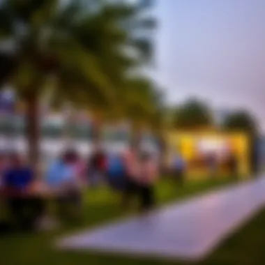 Engaging Community Events in the Park Community events held at Al Reem Park