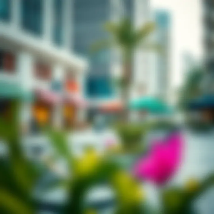 Local Amenities Surrounding AMA Building Vibrant surroundings of the AMA Building showcasing local amenities