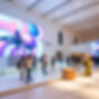 Cultural Event at Arte Museum A vibrant cultural event taking place within the museum's premises.