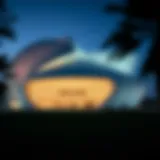 A stunning view of the Arte Museum's exterior showcasing its unique architecture.