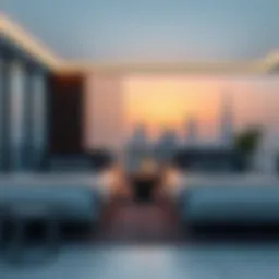 Exploring Bed Space Options in Marina Dubai Introduction