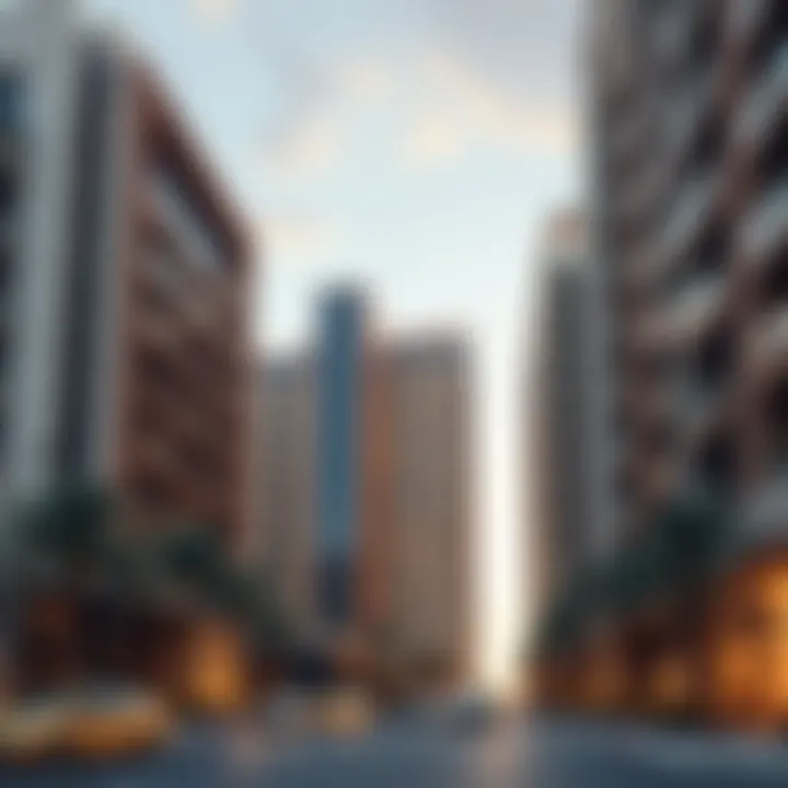 Stylish residential structures in CBD 28 Stylish residential buildings within CBD 28