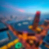 Stunning Aerial View of City Center Mirdif Aerial view of City Center Mirdif showcasing its architectural design