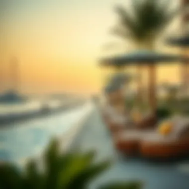 Recreational amenities available at Dubai Creek Harbour Beach