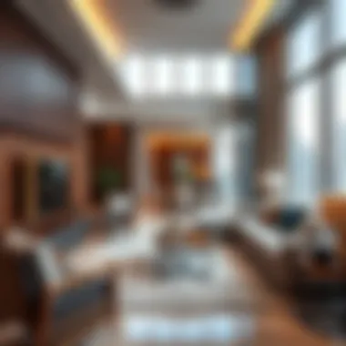Luxurious apartment interiors reflecting modern living in Dubai International City