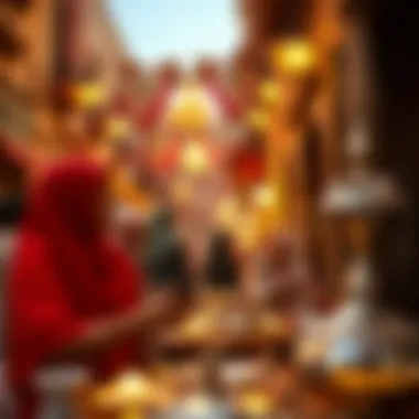 Cultural event celebrating community traditions in Dubai's Old City