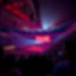 Vibrant concert atmosphere at Coca Cola Arena