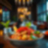 Vibrant Thai dish showcasing fresh ingredients and bold colors