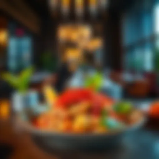 Vibrant Thai dish showcasing fresh ingredients and bold colors