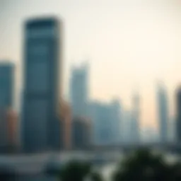 Modern skyscrapers in Dubai's skyline showcasing real estate growth