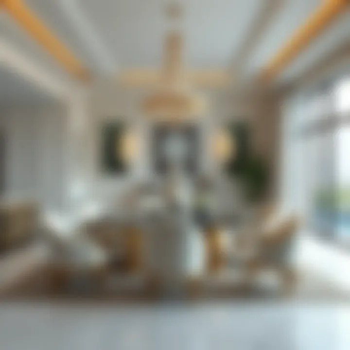 Elegant Dining Area Showcasing Opulent Design Elegant dining area showcasing opulent design