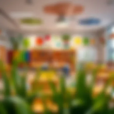 Nurturing Creativity in Palm Jumeirah Nurseries Vibrant classroom environment fostering creativity