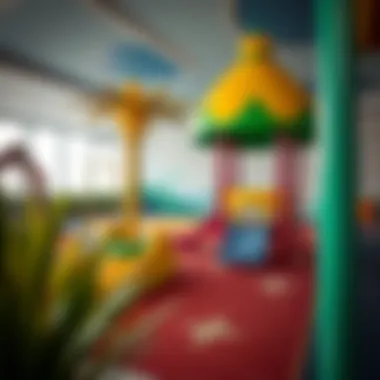 Safe Play Areas in Palm Jumeirah Nurseries Play area designed for safe exploration and learning