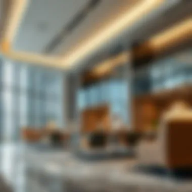 Architectural Innovation in Office Spaces Modern office space design reflecting architectural innovation in Dubai