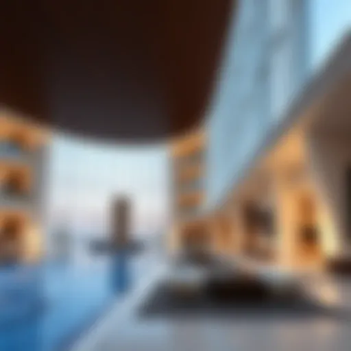 Stunning architectural view of Olivia Residences