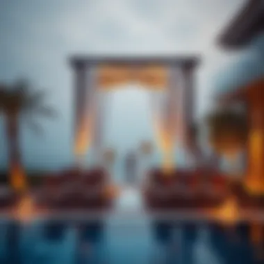 Luxurious Beachfront Wedding Location Luxurious beachfront location for a romantic wedding