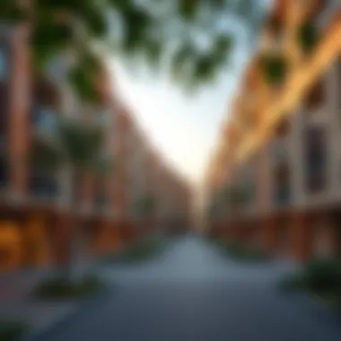 Vibrant neighborhood view of Jumeirah 3