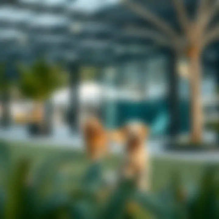 Innovative Amenities for Pets in Dubai Parks Unique pet amenities in a Dubai park