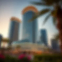 Stunning architectural view of Reem Plaza showcasing its modern design