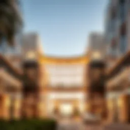 Architectural detail of Regalia Deyaar showcasing modern design