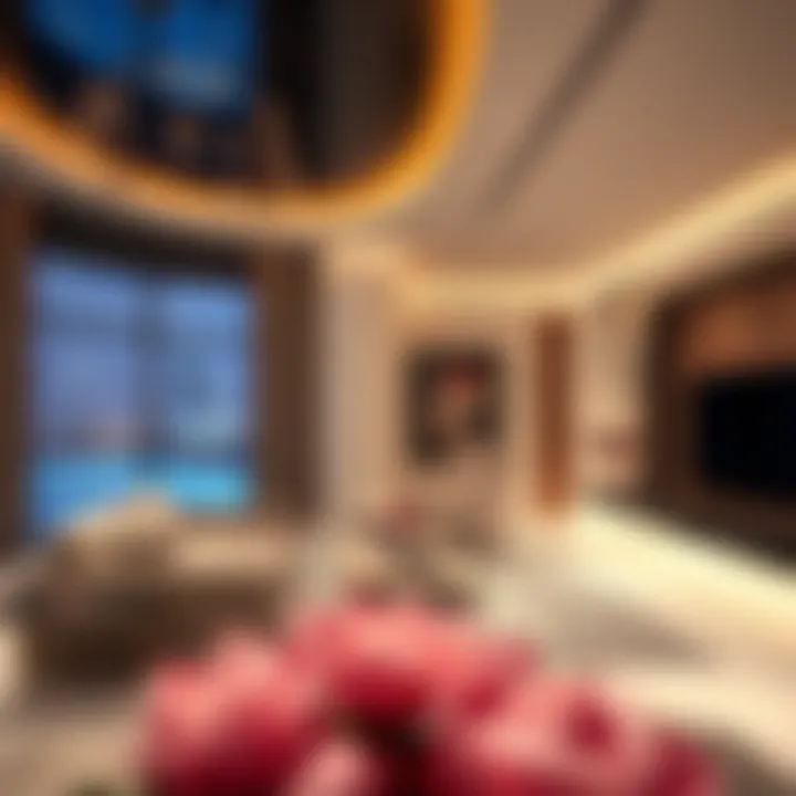 Luxurious interior design of a residence in Regalia Deyaar