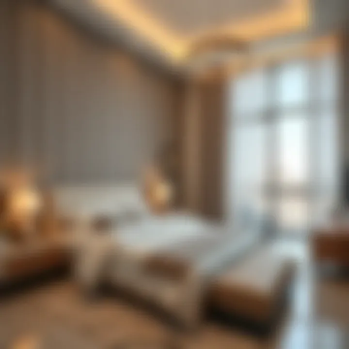 Contemporary Room in Al Satwa Modern room design in Al Satwa