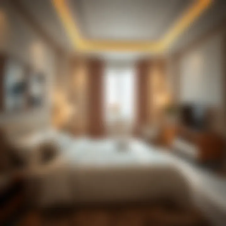 Interior of a Furnished Room for Rent Interior of a furnished room for rent