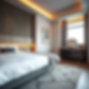 Contemporary Room Interior in Deira Interior of a contemporary room available for rent in Deira